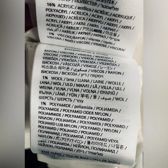 “Guess” - Cream Snow White Belted Trench Coat (Sustainable Wool Garment) NWT - Picture 14 of 15